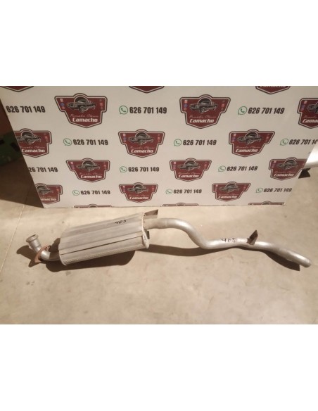 SILENCIOSO TRASERO ESCAPE MITSUBISHI PAJERO 2.5 TURBO DIESEL 4x4