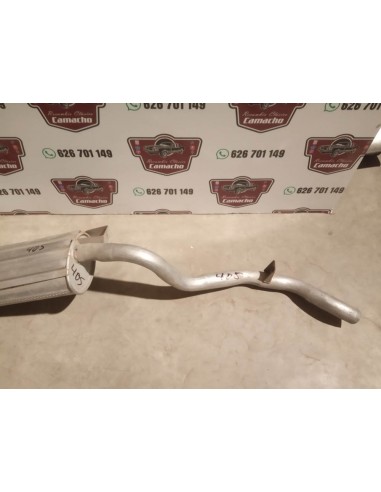 SILENCIOSO TRASERO ESCAPE MITSUBISHI PAJERO 2.5 TURBO DIESEL 4x4