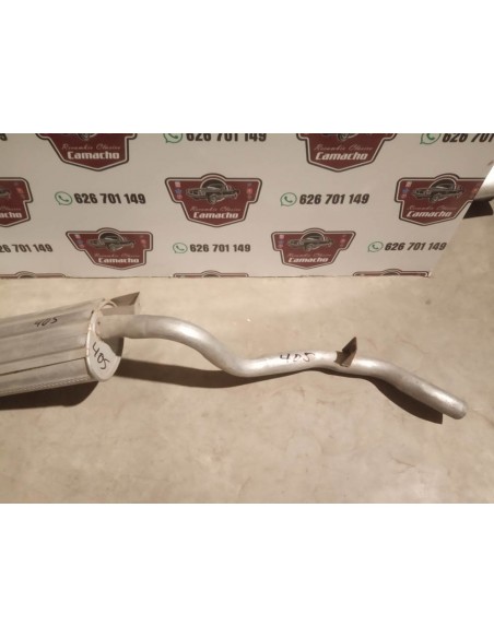 SILENCIOSO TRASERO ESCAPE MITSUBISHI PAJERO 2.5 TURBO DIESEL 4x4