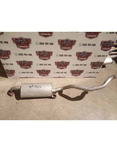 SILENCIOSO TRASERO ESCAPE MITSUBISHI PAJERO 2.5 TURBO DIESEL 4x4