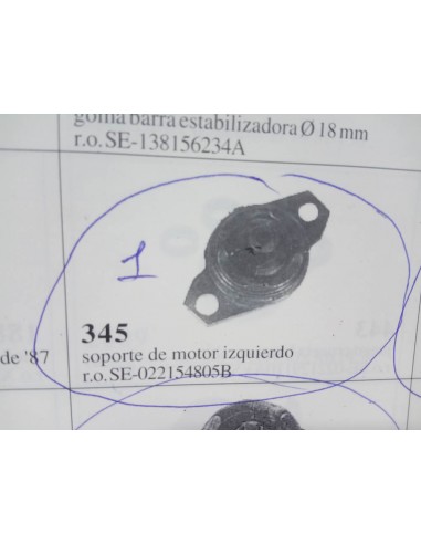 SOPORTE DE MOTOR IZQUIERDO SEAT IBIZA,MALAGA Y RONDA SYSTEM PORSCHE