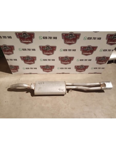 SILENCIOSO TRASERO ESCAPE SEAT TOLEDO 1.8i Y 2.0i 16V GASOLINA