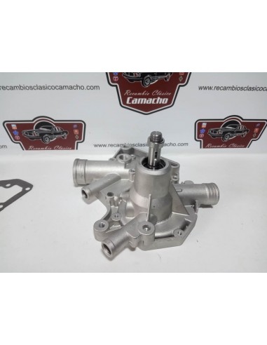 BOMBA DE AGUA RENAULT 4,5,6 MOTOR SIERRA CON EJE ROSCADO (SIN POLEA)