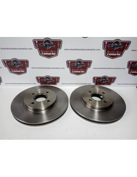 PAREJA DISCO DE FRENO FORD SIERRA VENTILADOS (300 mm)