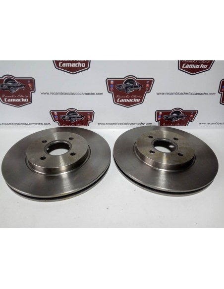 PAREJA DISCO DE FRENO FORD SIERRA VENTILADOS (300 mm)