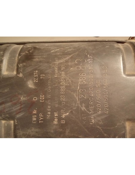 SILENCIOSO TRASERO ESCAPE MERCEDES 420 , 500 , 560 W126