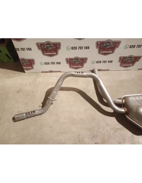 SILENCIOSO INTERMEDIO ESCAPE FORD MONDEO 2.0i 16V CON CATALIZADOR