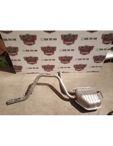 SILENCIOSO INTERMEDIO ESCAPE FORD MONDEO 2.0i 16V CON CATALIZADOR