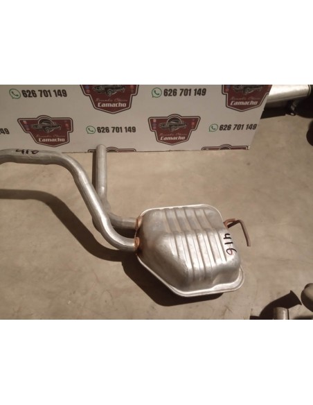 SILENCIOSO INTERMEDIO ESCAPE FORD MONDEO 2.0i 16V CON CATALIZADOR