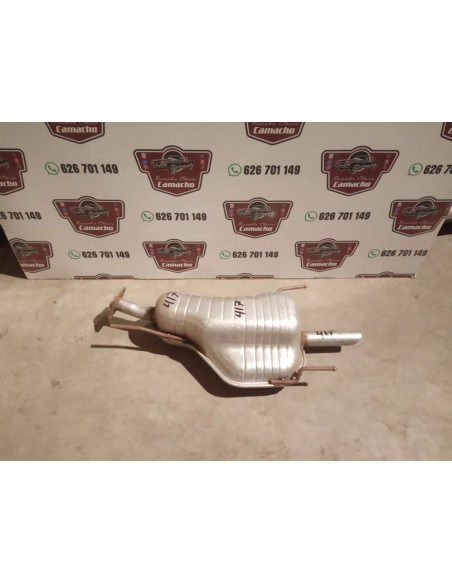 SILENCIOSO TRASERO ESCAPE OPEL ASTRA G 1.4i Y 1.6i A PARTIR DEL 4/98