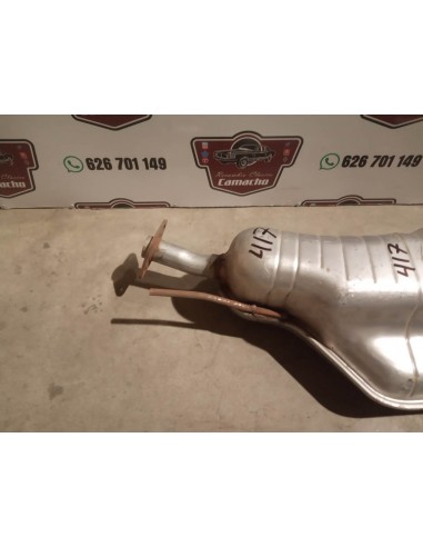SILENCIOSO TRASERO ESCAPE OPEL ASTRA G 1.4i Y 1.6i A PARTIR DEL 4/98