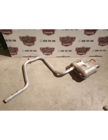 SILENCIOSO TRASERO ESCAPE FORD MONDEO 1.6 Y 1.8 CON CATALIZADOR
