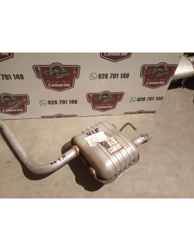 SILENCIOSO TRASERO ESCAPE FORD MONDEO 1.6 Y 1.8 CON CATALIZADOR