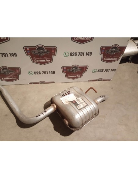 SILENCIOSO TRASERO ESCAPE FORD MONDEO 1.6 Y 1.8 CON CATALIZADOR