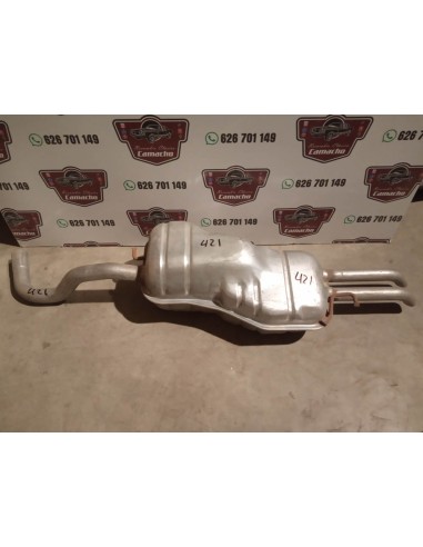 SILENCIOSO TRASERO ESCAPE SEAT TOLEDO II , SKODA OCTAVIA I ,VW BORA Y GOLF IV