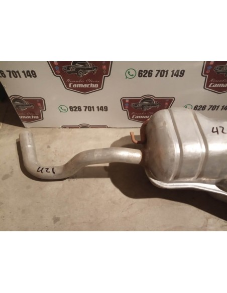 SILENCIOSO TRASERO ESCAPE SEAT TOLEDO II , SKODA OCTAVIA I ,VW BORA Y GOLF IV