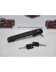 MANILLA PUERTA DELANTERA IZQUIERDA SEAT IBIZA MK1 (CON LLAVES) 2