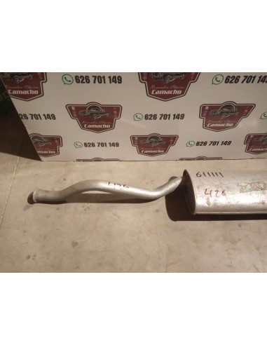 SILENCIOSO TRASERO ESCAPE RENAULT 21 NEVADA GTD