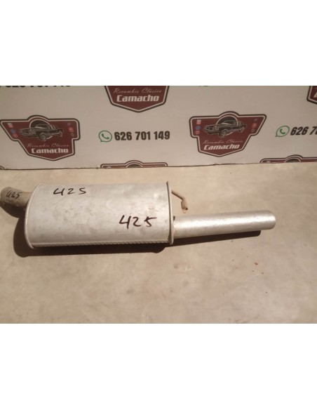 SILENCIOSO TRASERO ESCAPE OPEL CORSA A 1.6 GSI