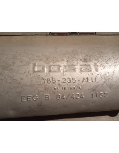 SILENCIOSO TRASERO ESCAPE OPEL CORSA A 1.6 GSI