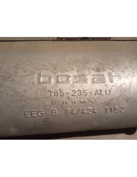 SILENCIOSO TRASERO ESCAPE OPEL CORSA A 1.6 GSI