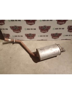 SILENCIOSO TRASERO ESCAPE MERCEDES 190 MOTOR 2.3 16S 2