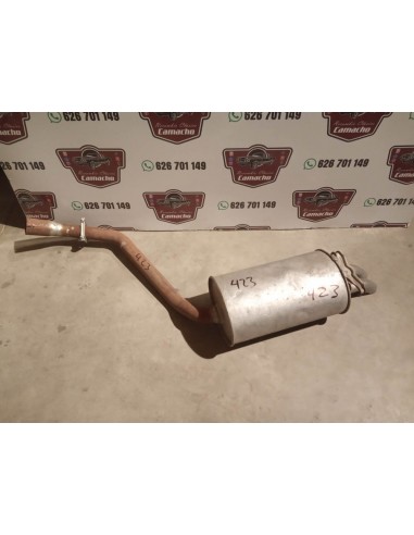 SILENCIOSO TRASERO ESCAPE MERCEDES 190 MOTOR 2.3 16S
