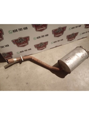 SILENCIOSO TRASERO ESCAPE MERCEDES 190 MOTOR 2.3 16S