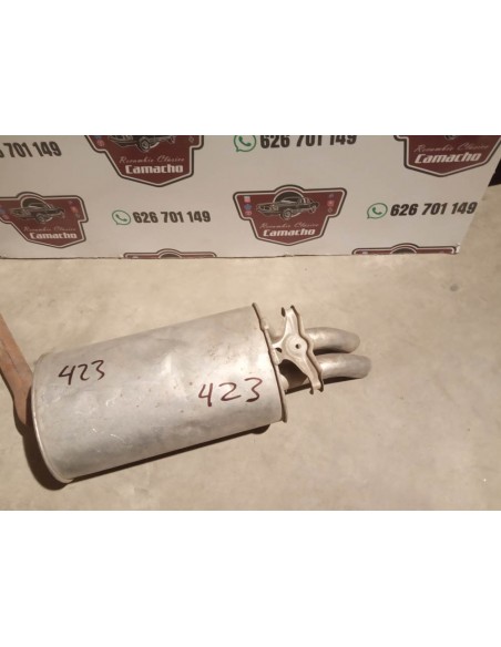 SILENCIOSO TRASERO ESCAPE MERCEDES 190 MOTOR 2.3 16S