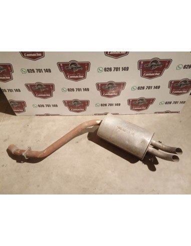 SILENCIOSO TRASERO ESCAPE MERCEDES 190 MOTOR 2.3 16S