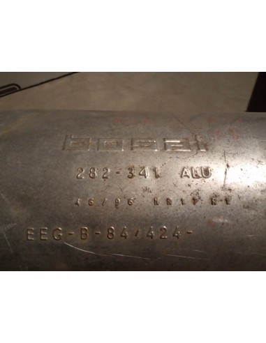 SILENCIOSO TRASERO ESCAPE MERCEDES 190 MOTOR 2.3 16S