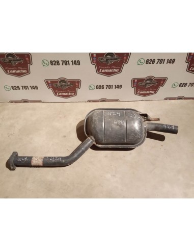 SILENCIOSO DELANTERO ESCAPE MERCEDES 190 DIESEL 2.0