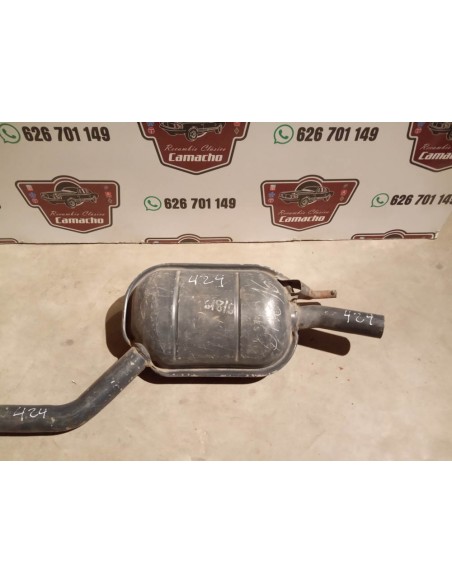 SILENCIOSO DELANTERO ESCAPE MERCEDES 190 DIESEL 2.0