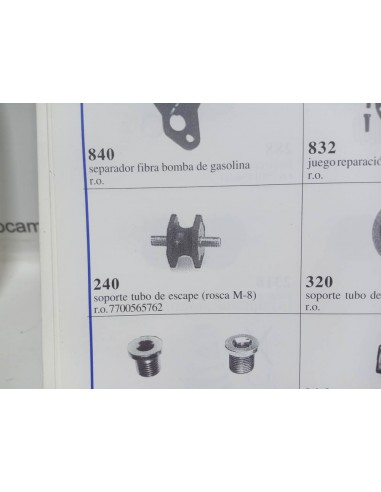 SOPORTE DE ESCAPE RENAULT 18