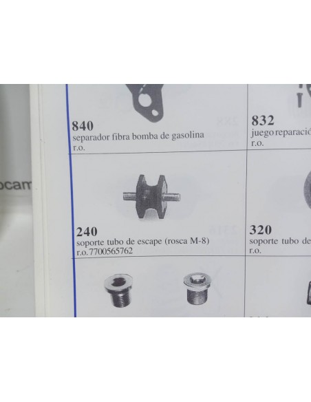 SOPORTE DE ESCAPE RENAULT 18