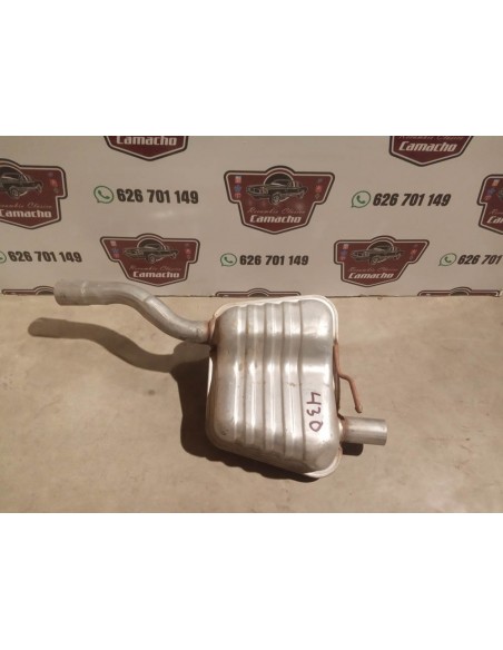 SILENCIOSO TRASERO ESCAPE FORD FOCUS MK1 GASOLINA