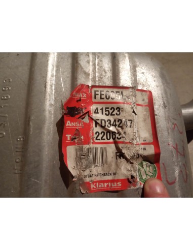 SILENCIOSO TRASERO ESCAPE FORD FOCUS MK1 GASOLINA