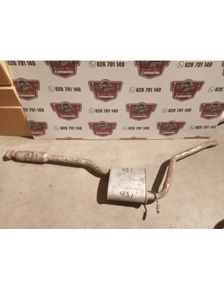 SILENCIOSO DELANTERO DE ESCAPE FORD SIERRA MK1