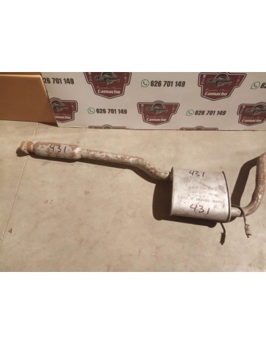 SILENCIOSO DELANTERO DE ESCAPE FORD SIERRA MK1