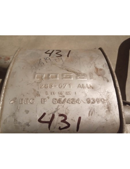 SILENCIOSO DELANTERO DE ESCAPE FORD SIERRA MK1