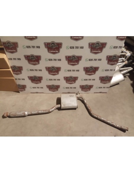 SILENCIOSO DELANTERO DE ESCAPE FORD SIERRA MK1