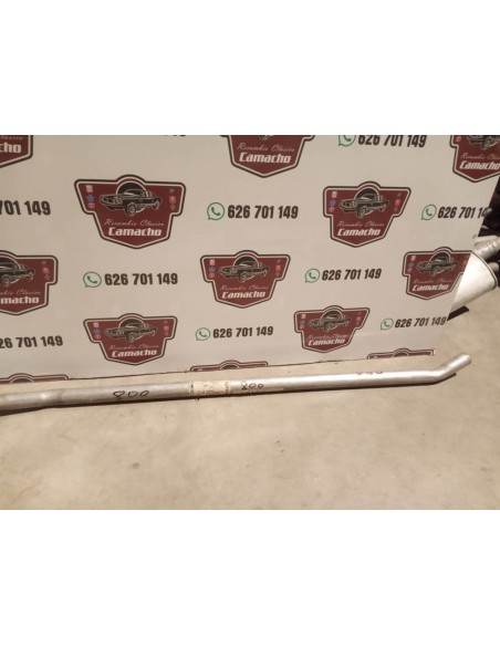 TUBO SALIDA COLECTOR ESCAPE SEAT PANDA 35,45, TRANS Y MARBELLA