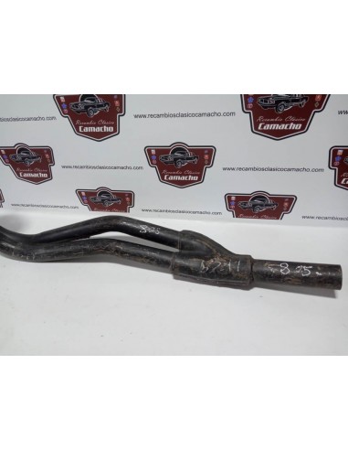 TUBERIA SALIDA COLECTOR ESCAPE RENAULT 12 S , TS , TL , ETC