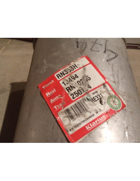 SILENCIOSO DELANTERO ESCAPE RENAULT 19 1.4 GTS , TSE Y CHAMADE