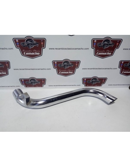 SALIDA DE ESCAPE SEAT 1500 FAMILIAR (CROMADA)