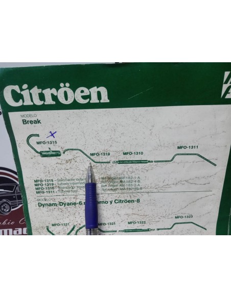 TUBERIA INTERMEDIA DE ESCAPE CITROEN BREAK