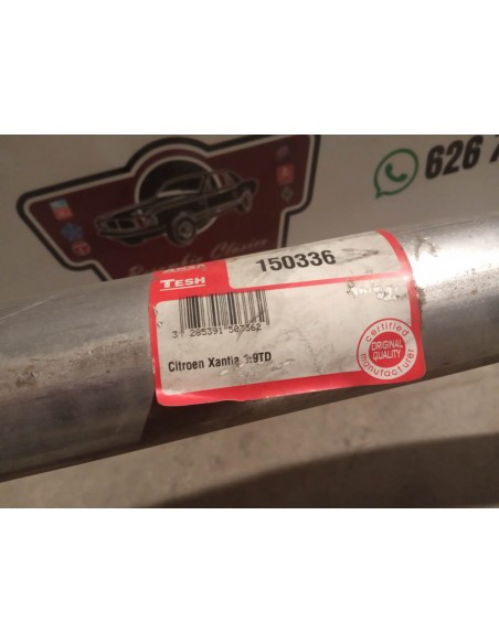 TUBERIA INTERMEDIA ESCAPE CITROEN XANTIA 1.9TD