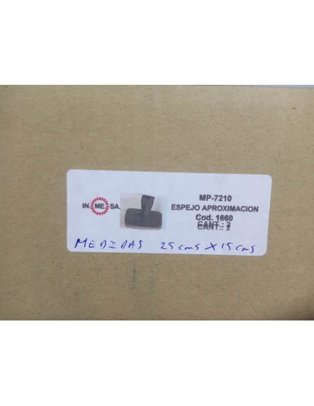 ESPEJO EXTERIOR DE APROXIMACION CAMION O TRACTOR
