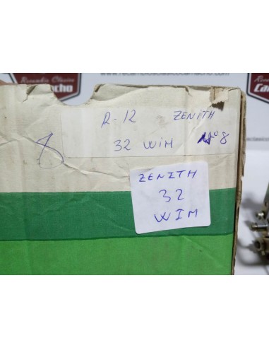 CARBURADOR ZENITH 32 WIM RENAULT 6 , 8 Y 12 (RECONSTRUIDO)