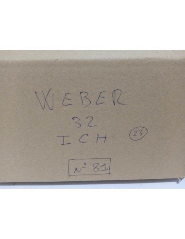 CARBURADOR WEBER 32 ICH CON BELLOTA FORD FIESTA MK1 (RECONSTRUIDO)